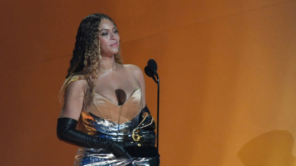 Beyonce breaks record for lifetime Grammy wins