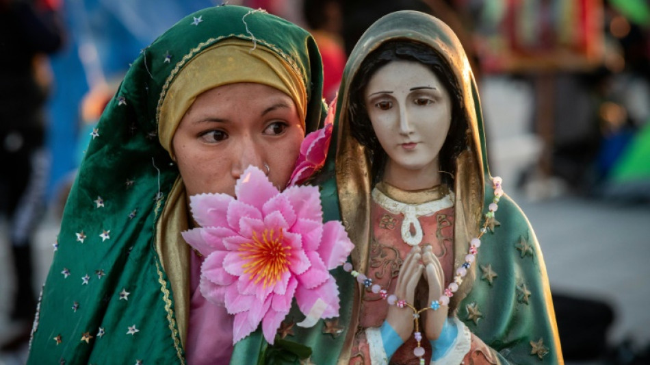 Pilgrims flock to Mexico's Virgin of Guadalupe shrine