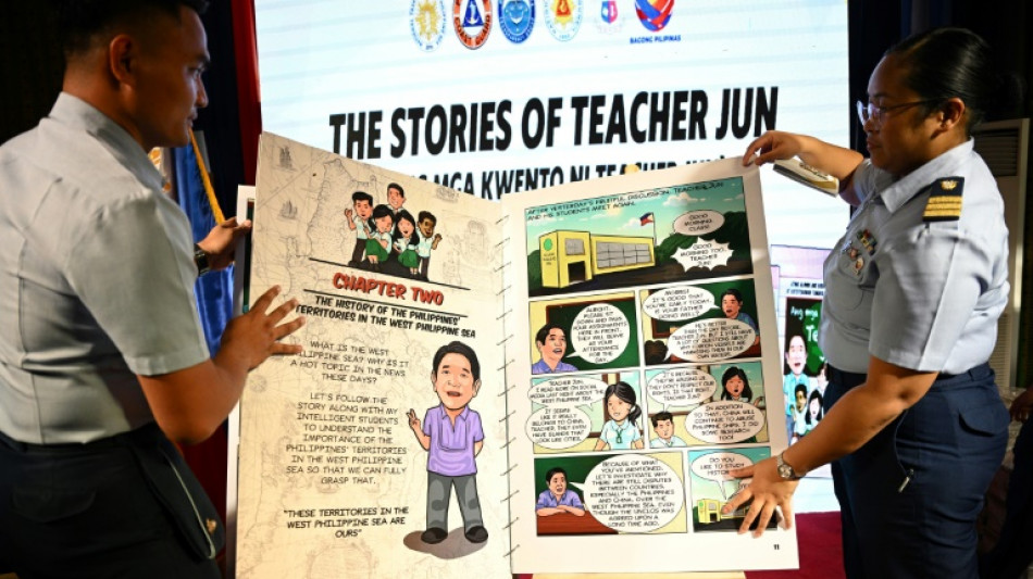 Philippines turns to comic book to assert South China Sea claims