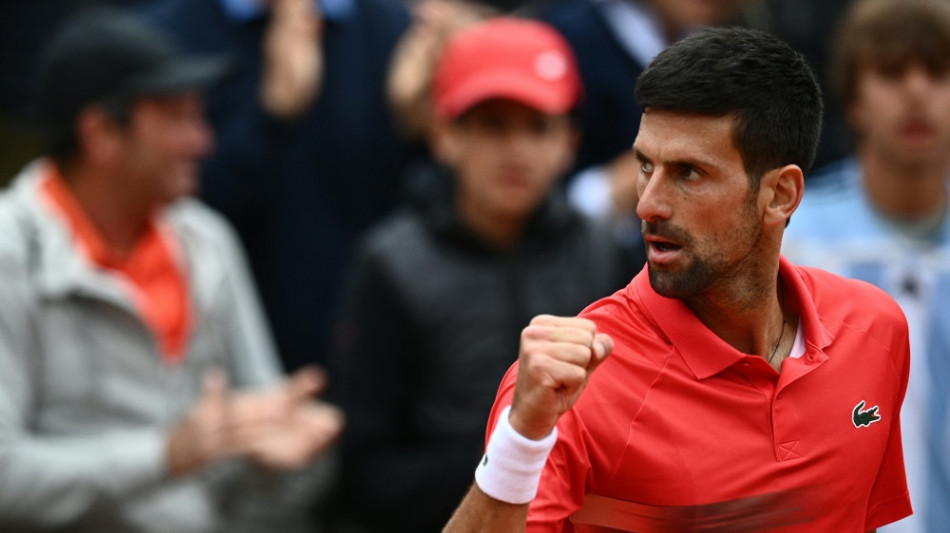 Djokovic im Viertelfinale gegen Nadal