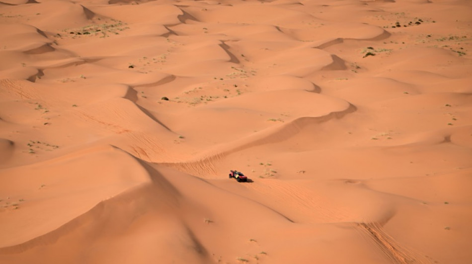 Loeb araña poco más de 4 minutos al líder Sainz en la 9ª etapa del Dakar