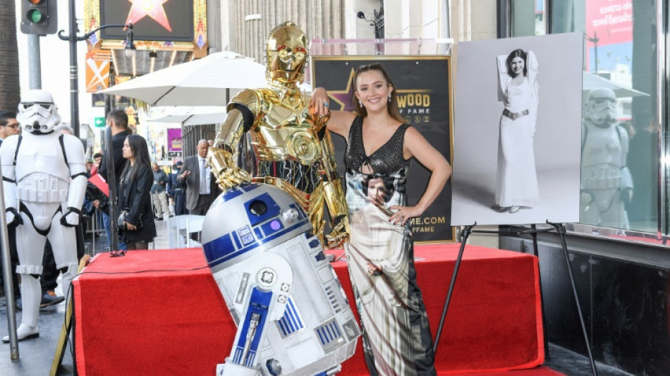 Estrela de Carrie Fisher na Calçada da Fama, em Hollywood, causa briga familiar