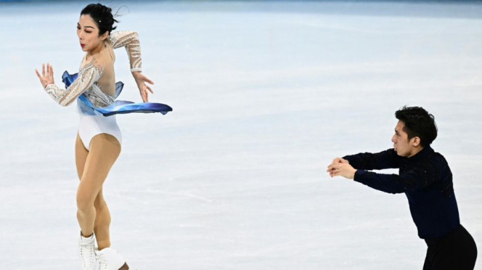 China's Han and Sui win Olympic gold in pairs figure skating