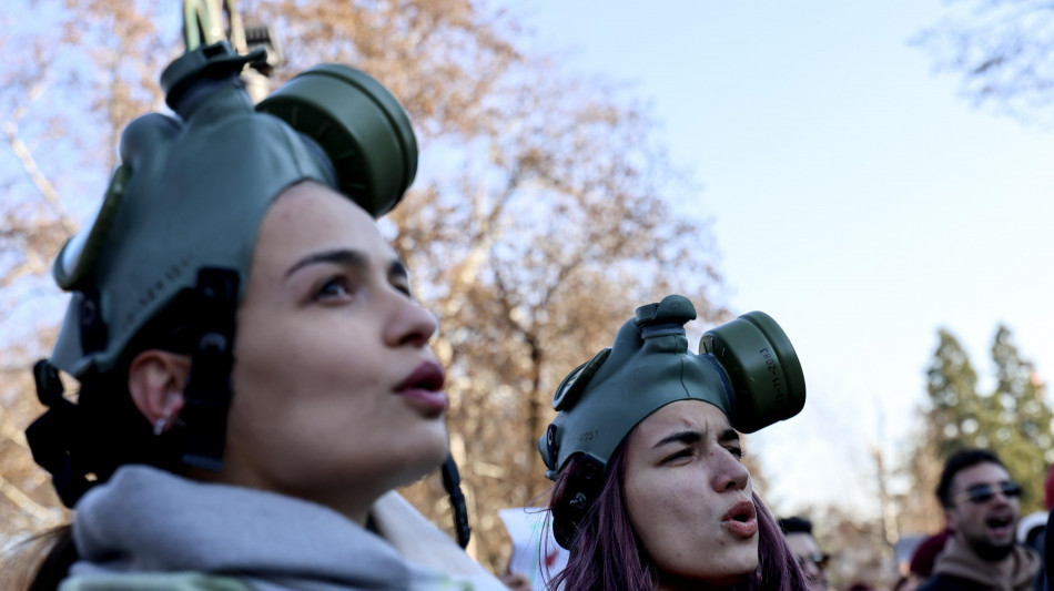 A Skopje protesta contro l'inquinamento atmosferico