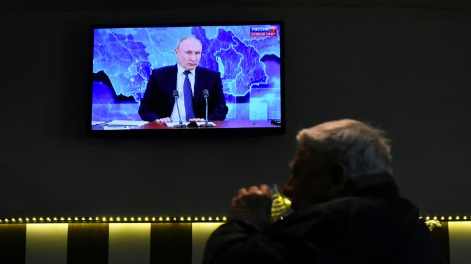 Letting state TV dominate, Russia chokes free media