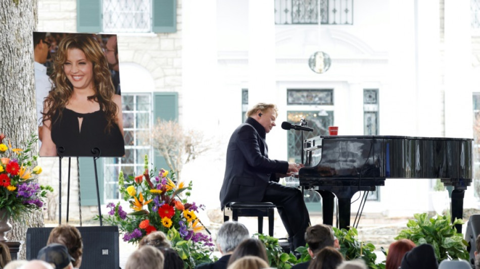 Graceland memorial service for Lisa Marie Presley, daughter of Elvis