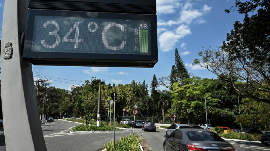 Brasil vive ola de calor en invierno y Sao Paulo roza récords