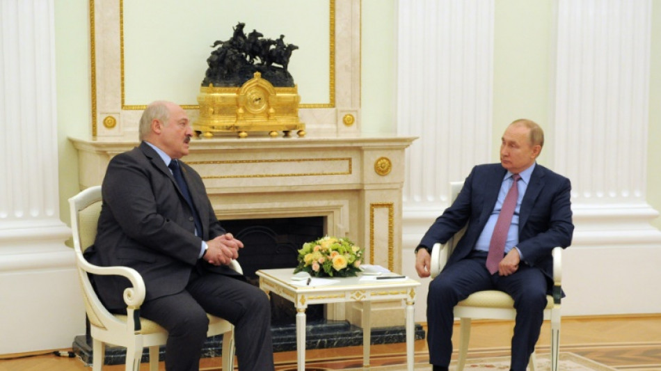 Putin hosts Belarus strongman for security talks, drills