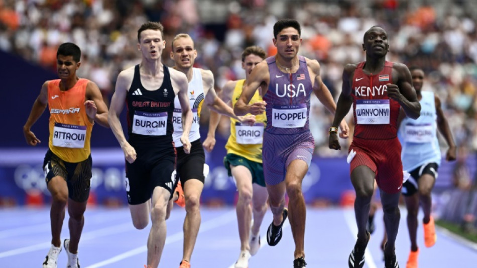 El español Mohamed Attaoui pasa a la final de los 800 m en París 2024