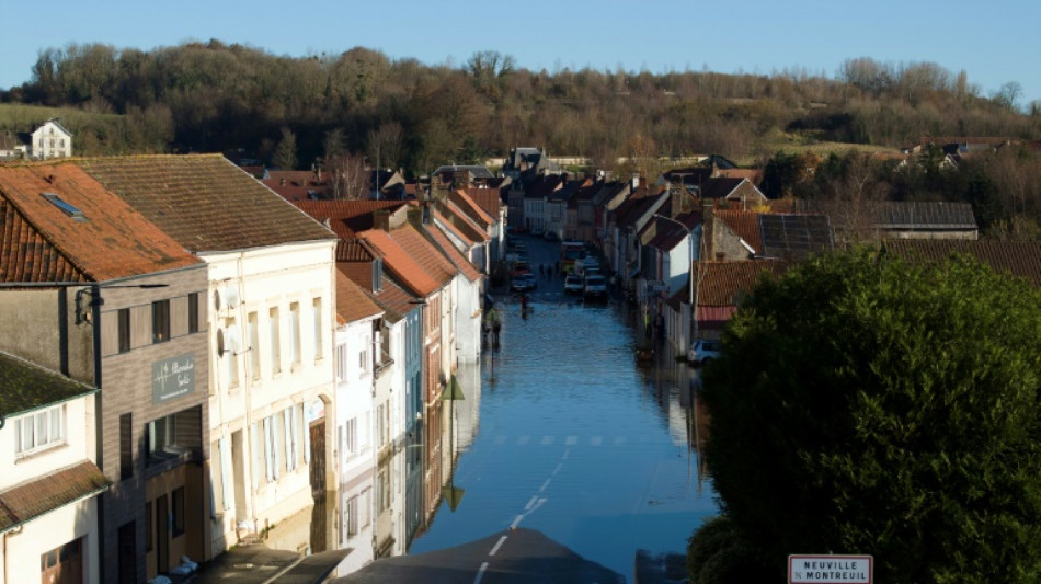 Pas-de-Calais: la décrue, bien amorcée, menacée par de nouvelles précipitations