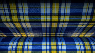 Ukrainian tartan proves a hit in Scotland