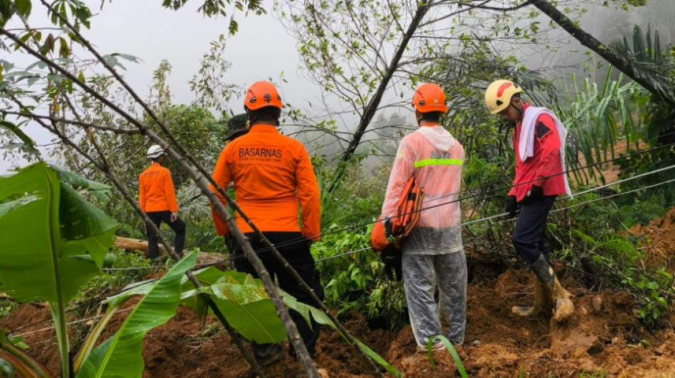 Indonesia rescuers search for survivors as landslide kills at least 17