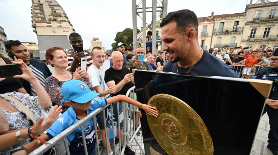 Top 14: Montpellier fête ses héros sur la place de la Comédie