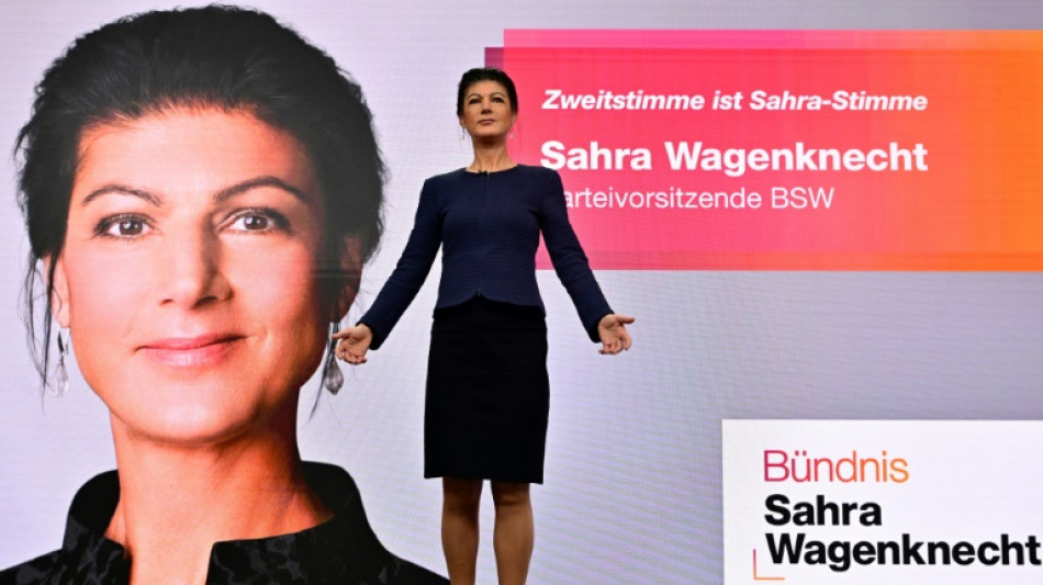 Wagenknecht fordert Teilnahme an TV-Debatte der Kanzlerkandidaten