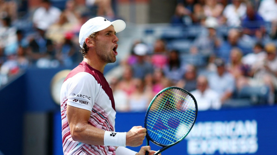 Norweger Ruud erstmals im Viertelfinale der US Open