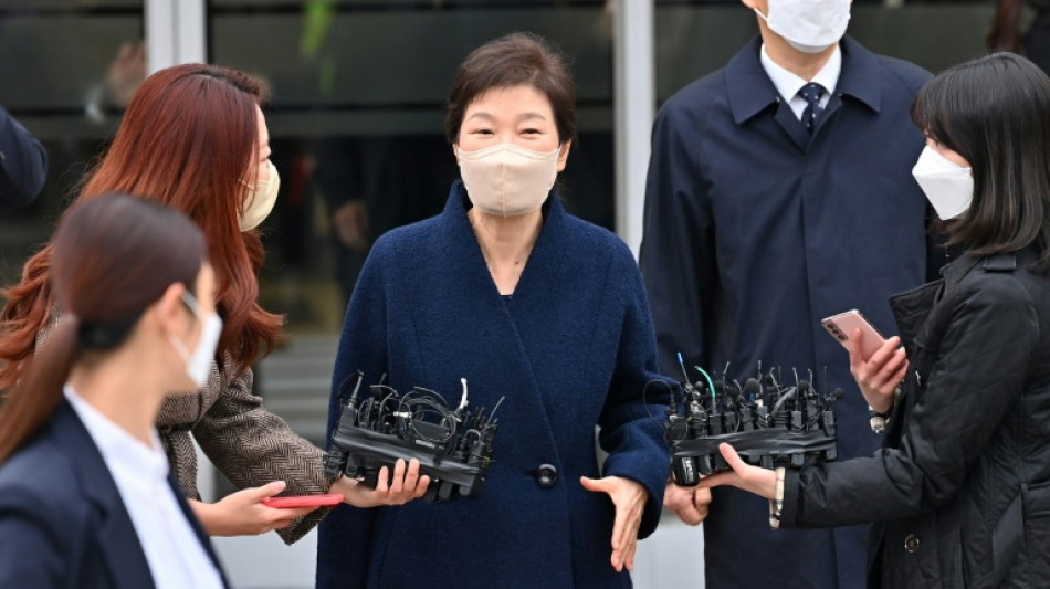 South Korea's disgraced ex-president Park leaves hospital after prison release