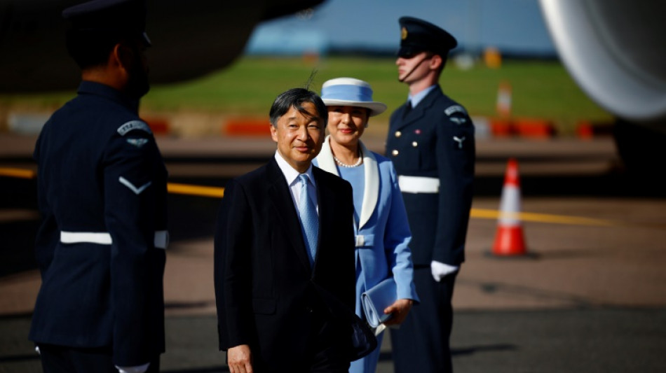 Banquet royal à Londres pour le couple impérial japonais en visite d'Etat