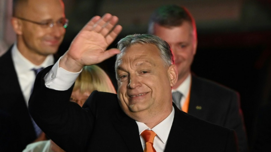 Hungary PM tightens hold on power after poll victory