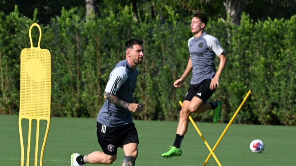 Messi entrena con el Inter Miami por primera vez desde su presentación