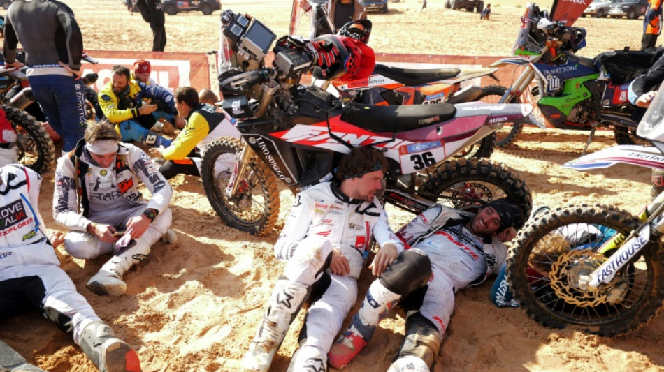 Schareina logra la penúltima etapa del Dakar en motos pero Sanders es virtual ganador