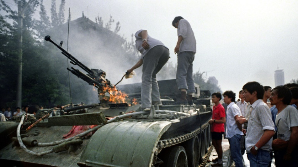 Taiwan president vows to remember Tiananmen crackdown