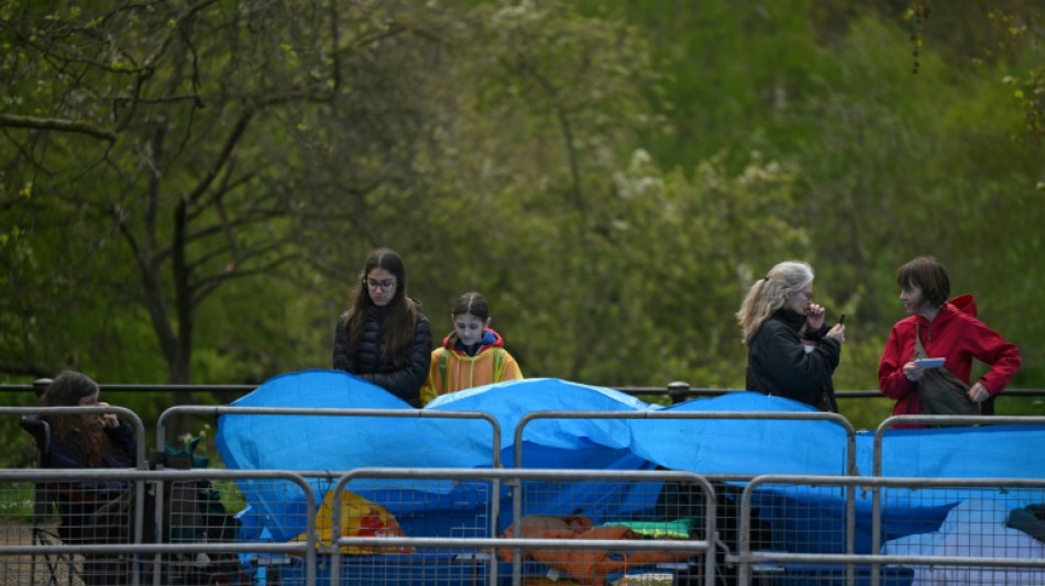 Royal superfans camp out ahead of coronation