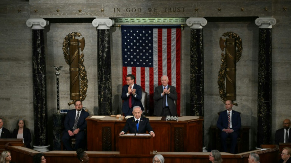 La "victoire" d'Israël sera aussi celle des Etats-Unis, dit Netanyahu au Congrès américain