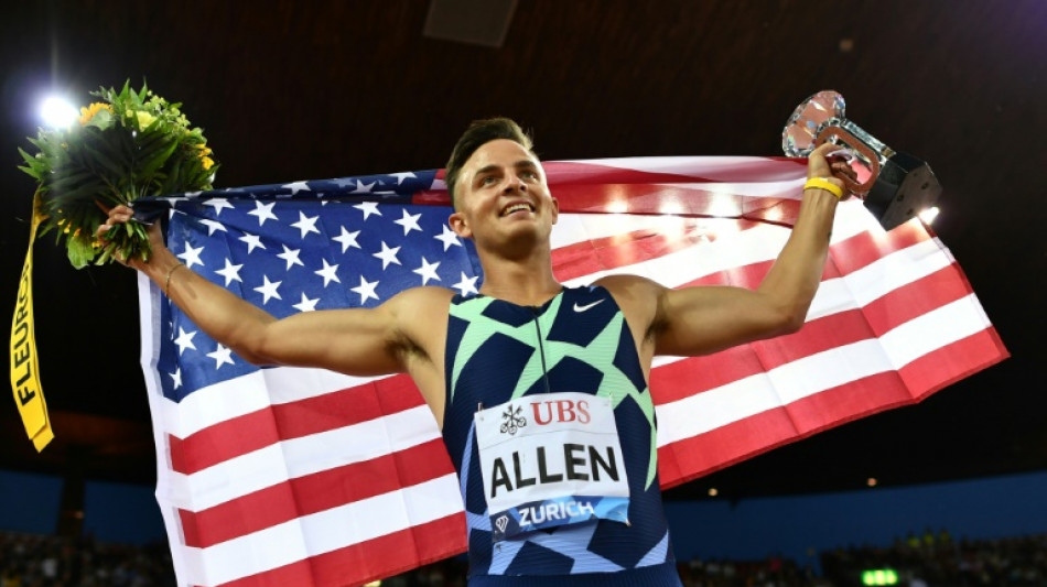 Athlétisme: Devon Allen réussit le 3e chrono de l'histoire sur 110 m haies à New York