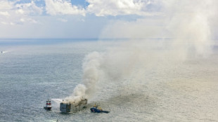 L'incendie sur le cargo au large des Pays-Bas pourrait durer plusieurs jours