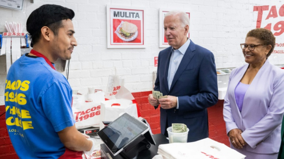 Biden zahlt bei Essensstop in Schnellrestaurant das Vierfache der verlangten Summe