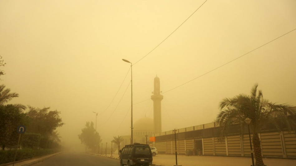 Nouvelle tempête de poussière en Irak, l'aéroport de Bagdad suspend les vols